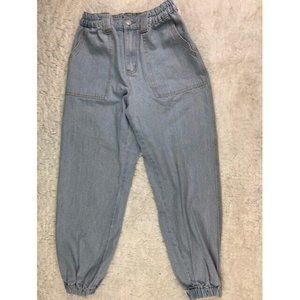 Robertson Rodeo size M Womens Harem Jeans Light Wash High Rise